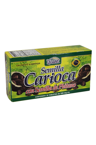 TBS. SEMILLA CARIOCA C/30  500MG* con semilla de platano