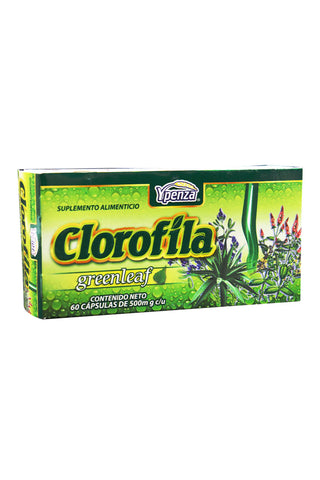 CAPS. CLOROFILA GREENLEAF C/60 500 MG