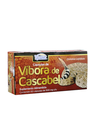 CAPS. VIBORA DE CASCABEL C/60 500 MG
