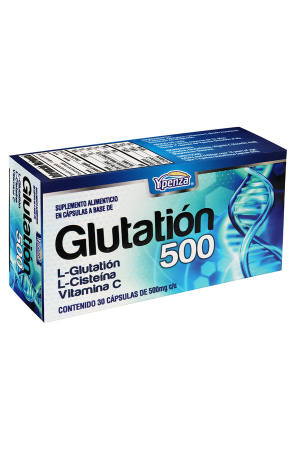 CAPS. GLUTATION 500, L-GLUTATION, L-CISTEINA Y VIT C C/30 500 MG