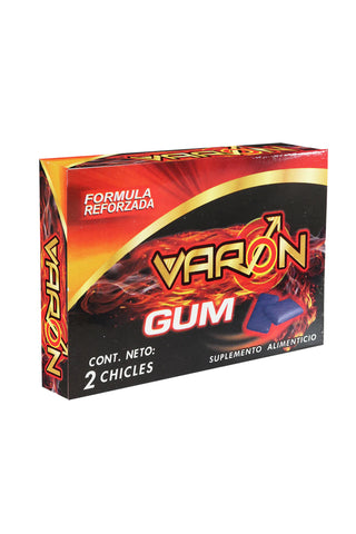 CHICLE VARON GUM CARTERA C/2 CHICLES