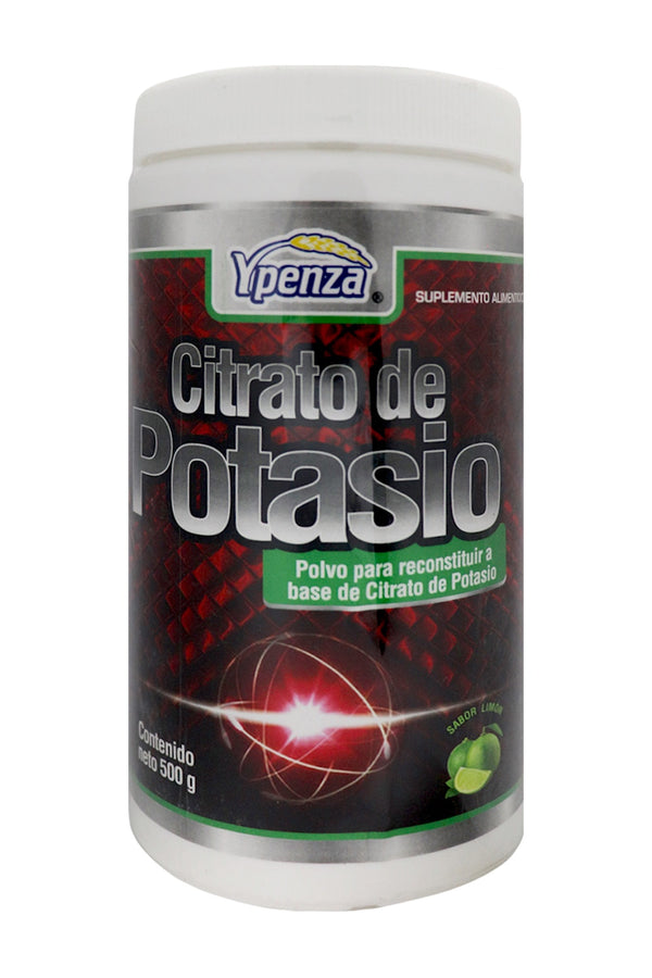 POLVO CITRATO DE POTASIO SABOR LIMON 500 GR 1X12 *