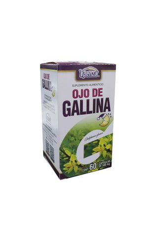 CAPS.  OJO DE GALLINA C/60 500MG  1X120