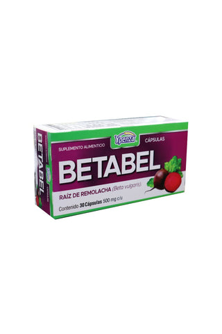 CAPS. BETABEL C/30 500 MG 1X120 * Raiz de Remolacha