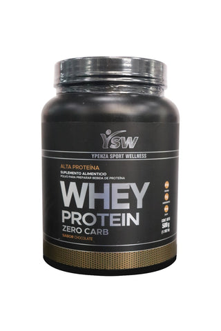 WHEY PROTEIN ZERO CARBS CHOCOLATE BOTE 500 GRS 1X12*
