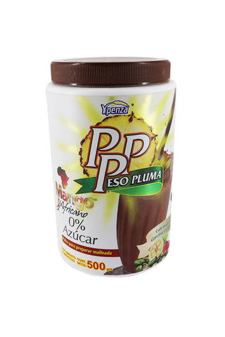 MALTEADA PP PSO PLUMA MANGO AFRICANO 0% AZUCAR SABOR CHOCOLATE 500 GR