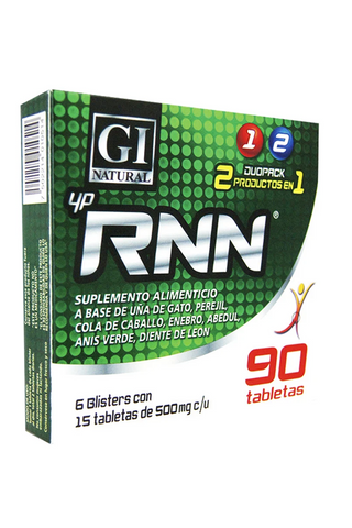 TBS. RNN C/90 6 BLISTERS DE 15 TBS. C/U 500MG