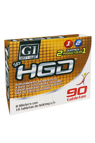 TBS. HGD C/90 6 BLISTERS C/15 TBS. C/U 500MG