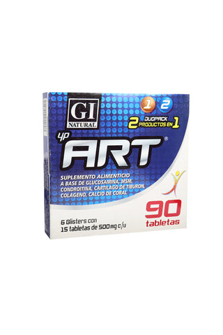 TBS. ART C/90 6 BLISTERS C/15 TBS. C/U 500MG
