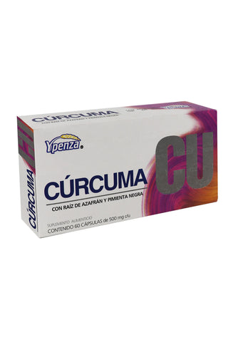 CAPS. CÚRCUMA C/60 500 MG C/U