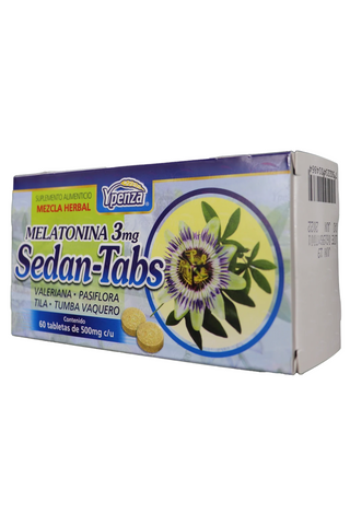 TBS. SEDAN MELATONINA 3 MG. C/60 500 MG