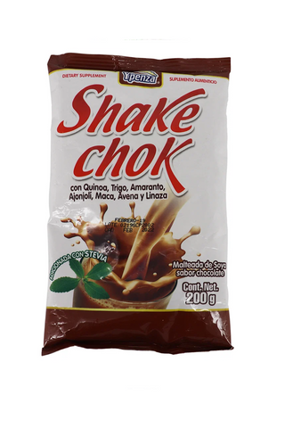 SHAKE CHOK SABOR CHOCOLATE BOLSA 200 GR.