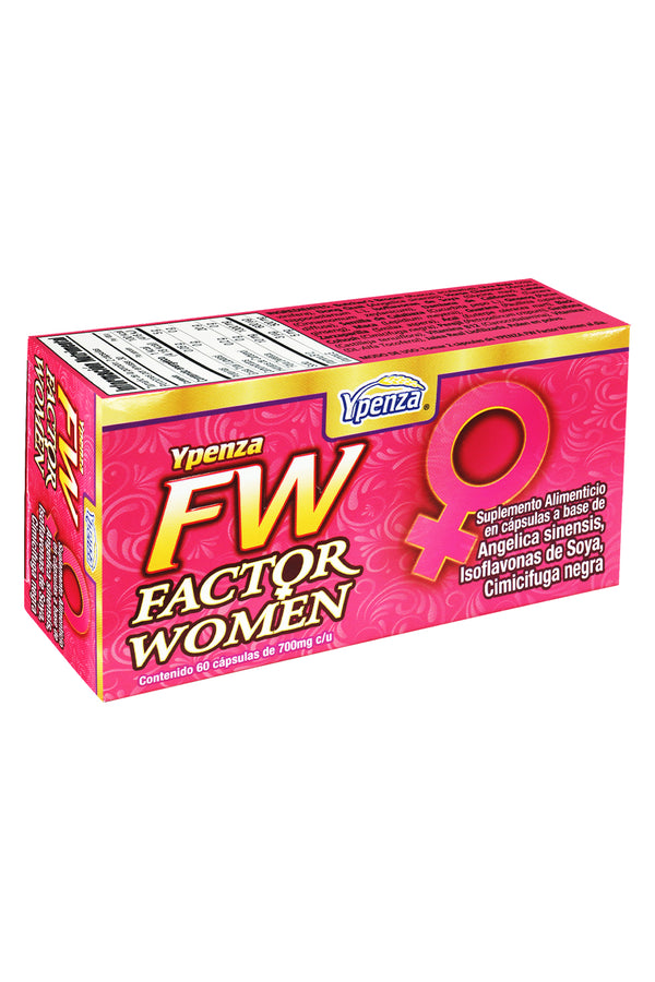 CAPS. FW FACTOR WOMEN C/60 500MG