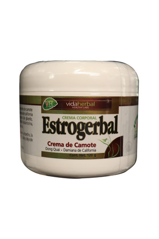 CREMA ESTROGERBAL C/120 GR* 1x96   Crema de camote, Dong Quai, Damiana de California.