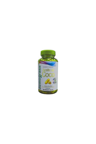 PERLAS DEMOGRASS ACEITE DE COCO C/60  1.4GRS C/U 1X70*