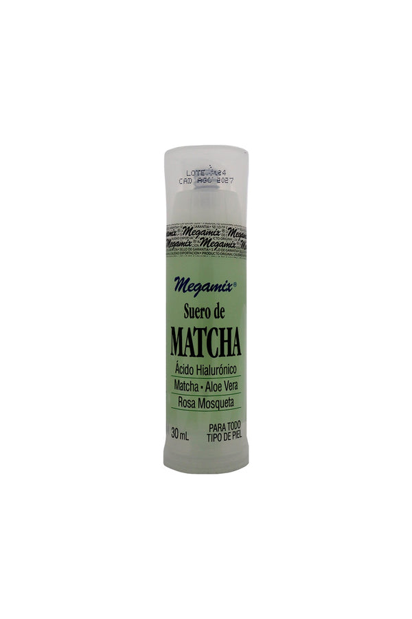 SUERO DE MATCHA Megamix  30 ML.* 1x120 Acido Hialuronico,Matcha, Aloe Vera, Rosa Mosqueta. Para Todo Tipo de Piel