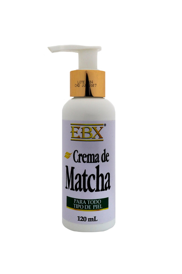 CREMA DE MATCHA EBX 120ML.* 1X63  Para Todo Tipo de Piel