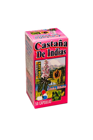 CAPS. CASTAÑO DE INDIAS C/50.