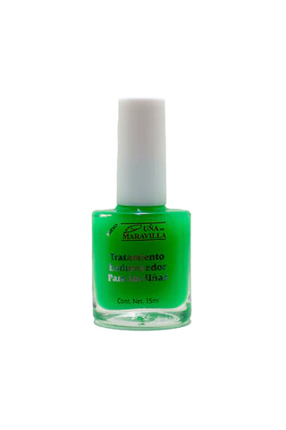 TRATAMIENTO ENDURECEDOR PARA LAS UÑAS 15 ML(barniz verde)