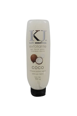 GEL EXFOLIANTE FACIAL DE COCO 150GR BATH ESSENTIALS*