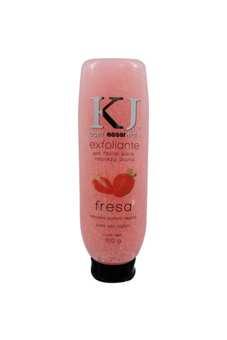 GEL EXFOLIANTE FACIAL DE FRESA 150GR BATH ESSENTIALS*