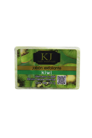 BATH ESSENTIALS KJ JABÓN EXFOLIANTE KIWI (rostro, cuerpo) 100 G