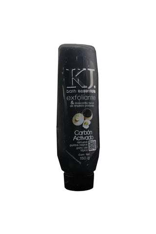 EXFOLIANTE DE CARBON ACTIVADO (rostro, cuello y manos) 150 Gr