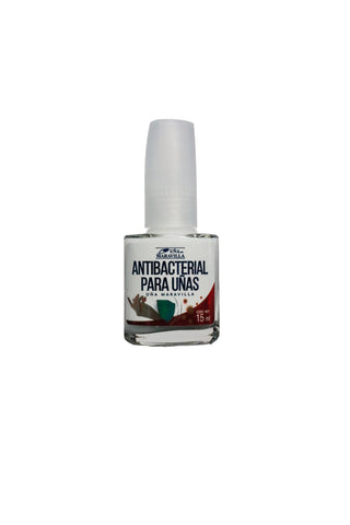 BARNIZ ANTIBACTERIAL PARA UÑAS 15 ML* 1x24 Proteccion antibacterial en uñas,  no reseca piel ni cuticula.