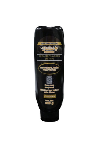 CERA DEPILADORA EN FRÍO AROMA CHOCOLATE KEJEL JABIBE 220GR