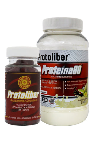 PROTOFERTA=proteina80coco-vainilla c/200 gr+protoliber c/50 caps.