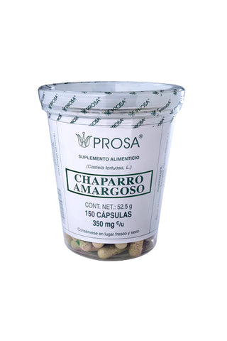 CAPS. CHAPARROSO AMARGO C/150