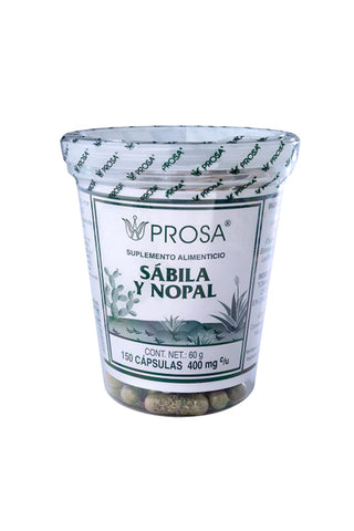CAPS. SÁBILA Y NOPAL C/150