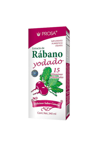 EXTRACTO DE RABANO YODADO 340ML.
