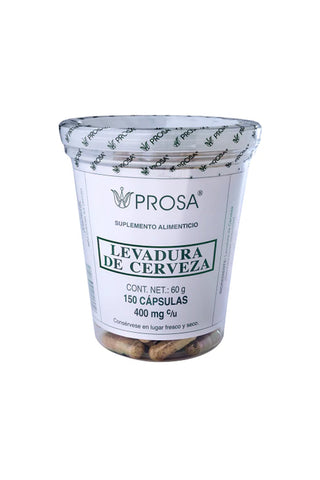 CAPS. LEVADURA DE CERVEZA C/150