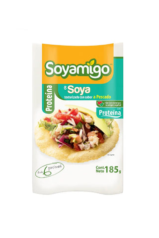 SOYAMIGO ALIMENTO DE SOYA SABOR PESCADO 185GR.