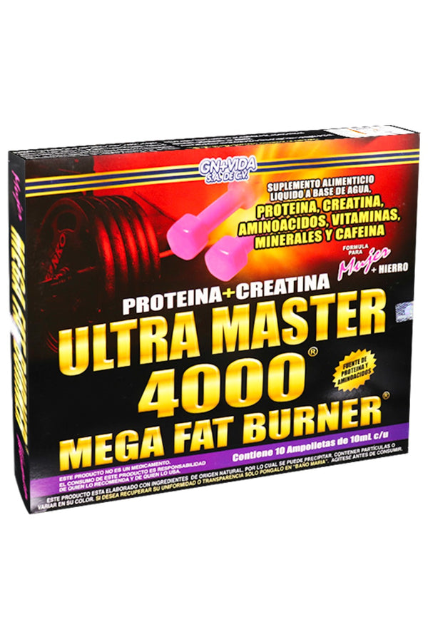 AMP. ULTRA MASTER 4000 MUJER C/10