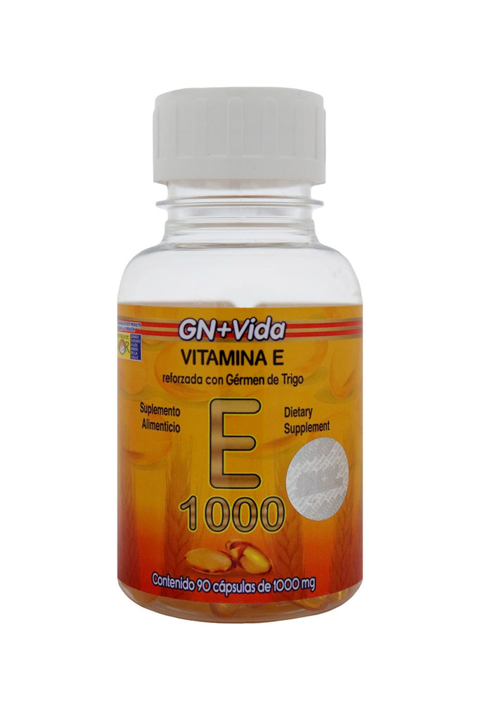 CAPS. VITAMINA E 1000 C/90 c/1000MG. | caalfrabet.com.mx