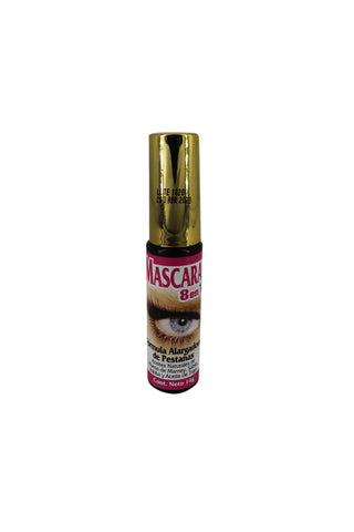 RIMEL MASCARA TÓPICA 8 EN 1 C/14 GR. FÓRMULA ALARGADORA DE PESTAÑAS CON ACEITES NATURALES DE HUESO DE MAMEY , SÁBILA, JOJOBA Y ACEITE DE TRIGO.