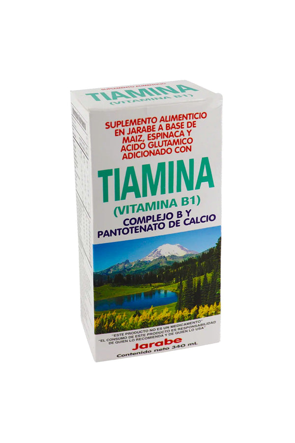 JARABE TIAMINA (vitamina b1) 340 ML.