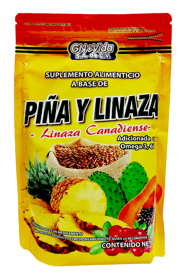 PIÑA Y LINAZA 470 GR.