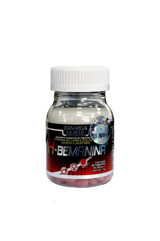 TBS. H-BEMAMINA C/30 MINI FRASCO * evita anemia y demas