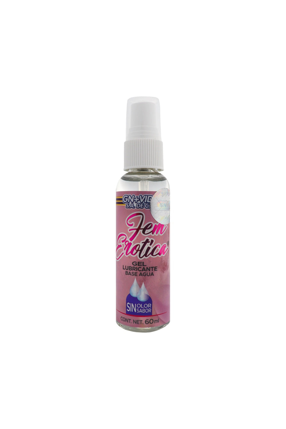 GEL FEM EROTICA LUBRICANTE A BASE DE AGUA NATURAL 60 ML* NO ES PEGAJOS | caalfrabet.com.mx GEL FEM EROTICA LUBRICANTE A BASE DE AGUA NATURAL 60 ML* NO ES PEGAJOS | caalfrabet.com.mx