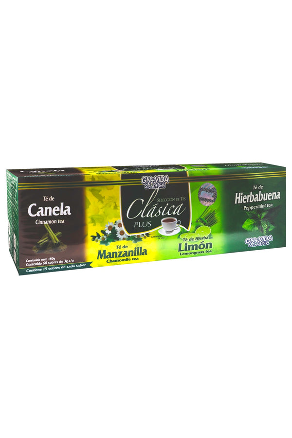 TE CLASICO C/60 Canela, manzanilla, limon y hierbabuena