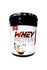 POLVO WHEY PROTEIN SABOR CHOCOMENTA/ ARROZ CON LECHE/ CAPUCHINO 4.53KG = 10LBS CUBETA