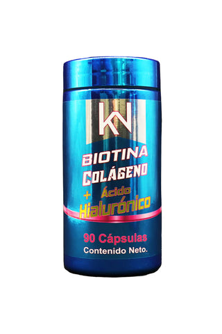 CAP. BIOTINA, COLAGENO + ACIDO HIALURONICO C/90