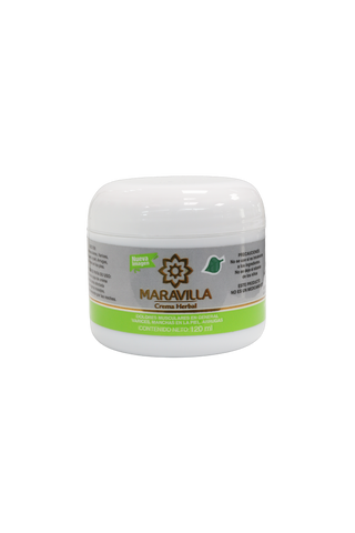 CREMA HERBAL MARAVILLA CON 120ML. NUEVA IMAGEN.