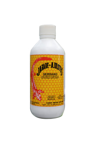 JARABE AJOLOTES SERRANO C/ MIEL Y PROPOLEO 250ML.
