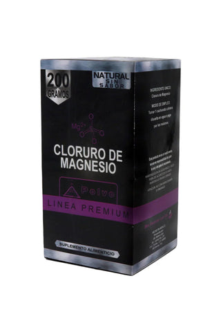 POLVO CLORURO DE MAGNESIO C/200 GRS  Linea Premium 1x64