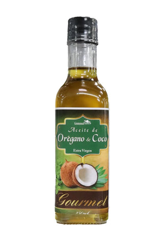 ACEITE DE OREGANO & COCO GOURMET 250 ML 1X24