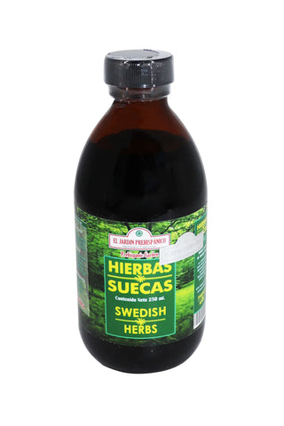 JARABE HIERBAS SUECAS 250ML.